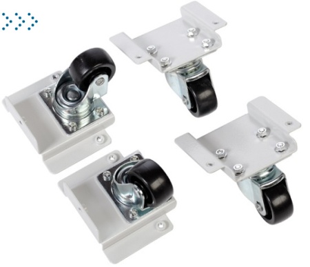 Комплект роликов 2"*1" для шкафов ШТК-С, 4 шт.