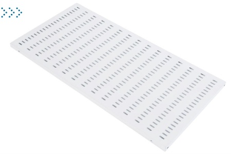 Полка перфорированная грузоподъёмностью 100 кг., глубина 1000 мм