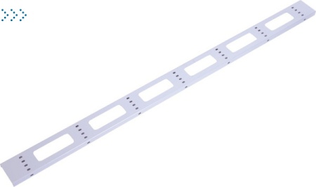 Органайзер кабельный вертикальный для стойки внешний с окнами, ширина 95мм 38U