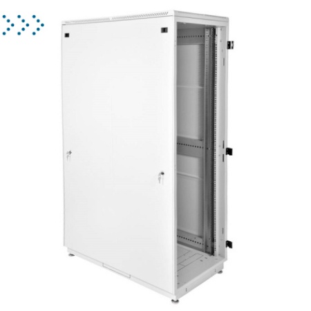 Шкаф телекоммуникационный напольный 42U (800x800) дверь металл