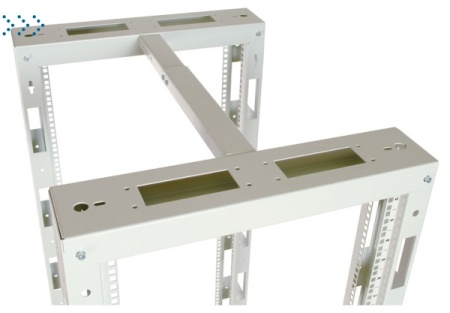 Стойка телекоммуникационная универсальная 24U двухрамная