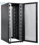 Шкаф серверный ПРОФ напольный 48U (800x1200) дверь перфор., задние двойные перфор., черный, в сборе