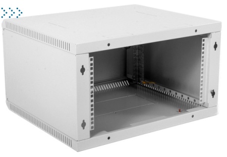 Шкаф телекоммуникационный настенный разборный 6U (600х650) дверь металл