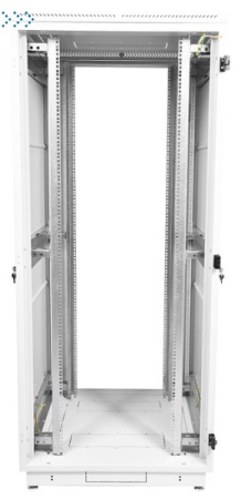 Шкаф телекоммуникационный напольный 42U (800x800) дверь перфорированная 2 шт.