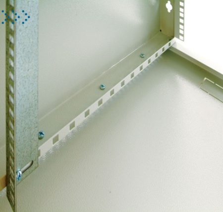 Шкаф телекоммуникационный настенный разборный 15U (600х350) дверь стекло