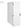 Шкаф телекоммуникационный напольный 42U (800x800) дверь металл