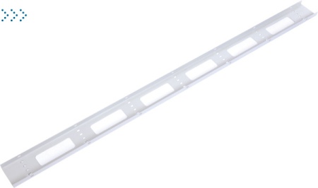 Органайзер кабельный вертикальный для стойки внешний с окнами, ширина 95мм 49U